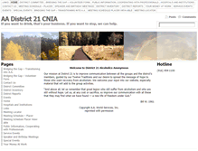 Tablet Screenshot of district21cnia.org